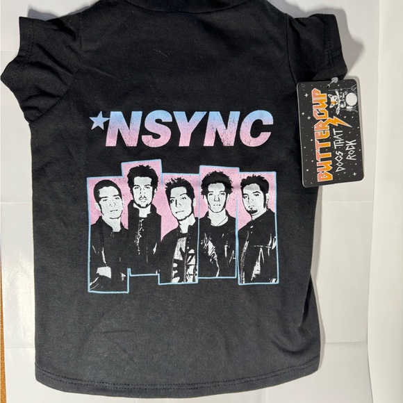 NWT Dogs That Rock NSYNC Band Tee 
Black Size SM - Picture 2 of 7